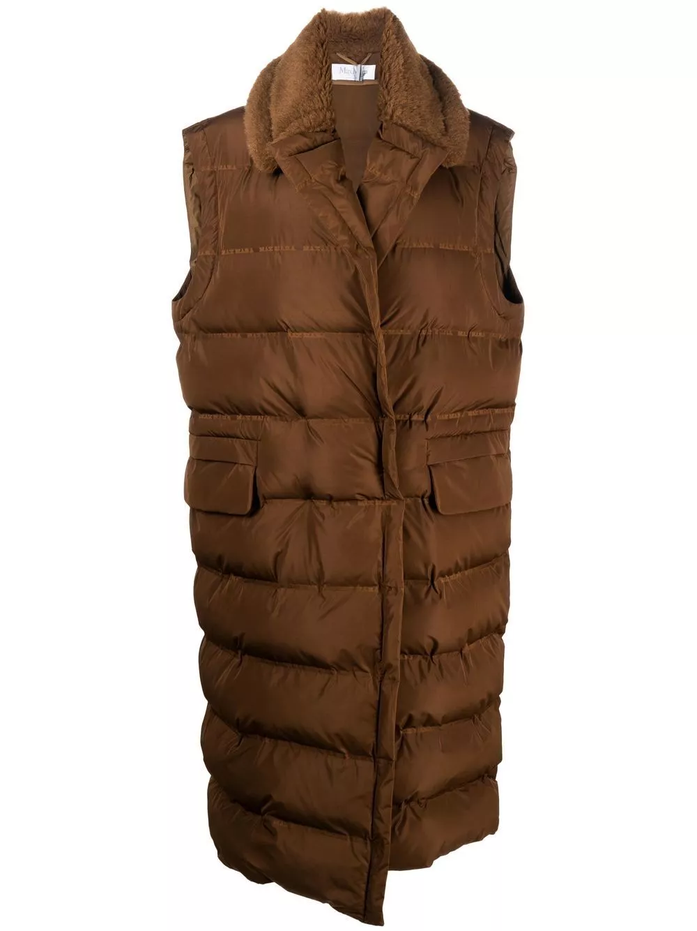 Max Mara sleeveless padded gilet coat Women 0114