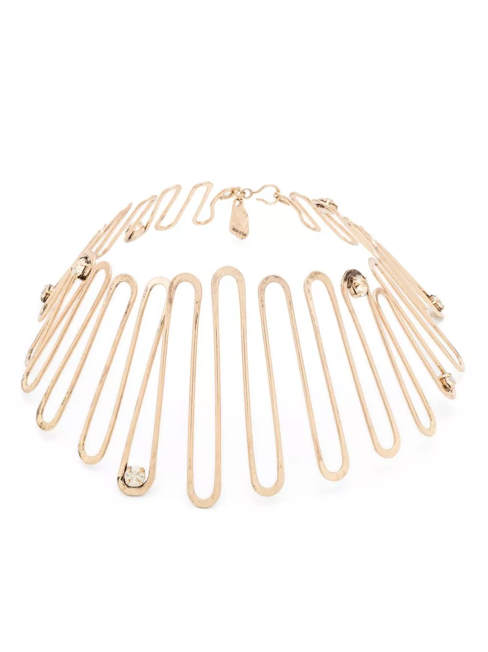 Affordable Max Mara Spring crystal-embellished choker Women 0113