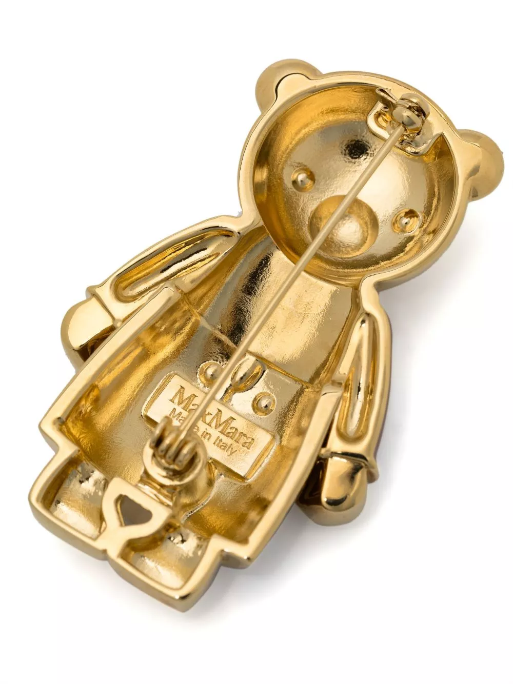 Cheap Max Mara teddy bear metal brooch Women 0113