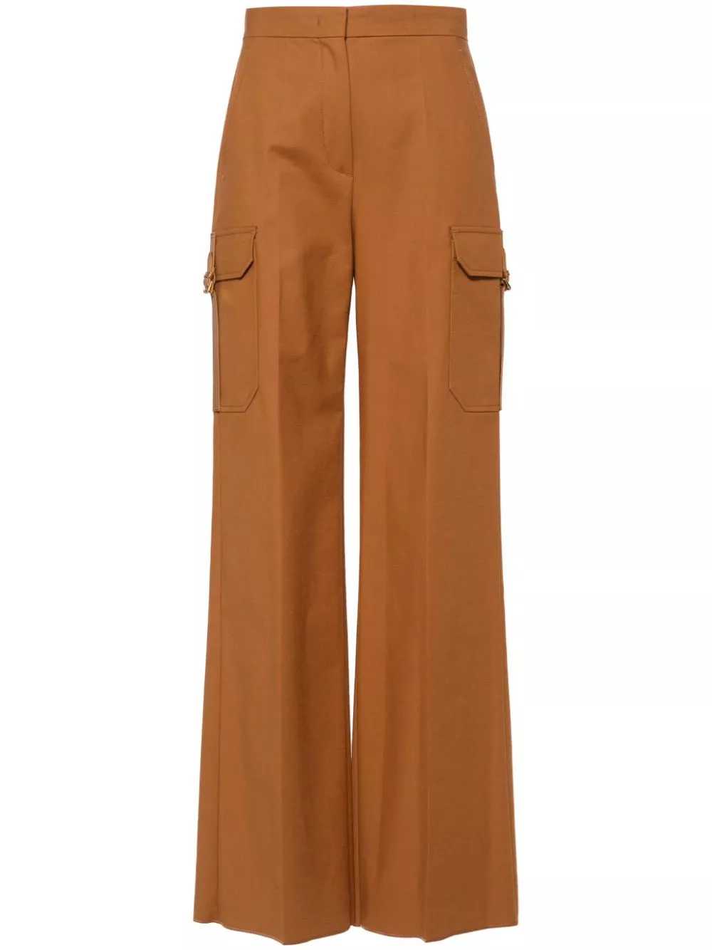 Max Mara Edda logo-embroidered trousers Women 0113