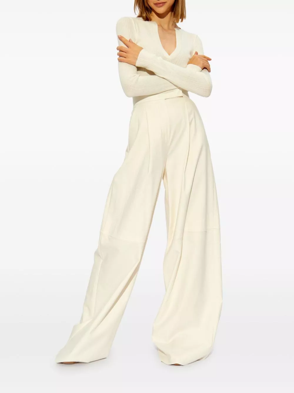 Affordable Max Mara Avoriaz wide-leg trousers Women 0113